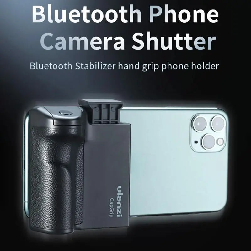 CapGrip Wireless Bluetooth Smartphone Selfie Booster One-Handed Shooting Aid - shockwave.com.co