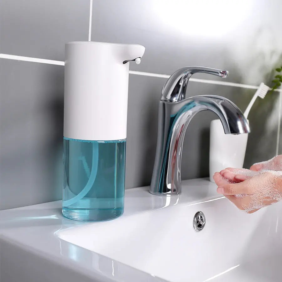 Automatic Induction Foam Soap Dispenser Hand Sanitizer Dispenser Smart Soap Dispenser - shockwave.com.co
