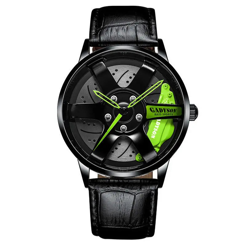 Watch Men's Watches Steel Band Quartz Watch Wheels Hollow Out - shockwave.com.co
