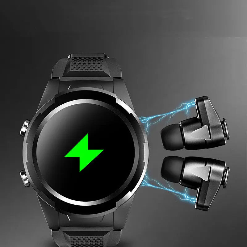 Simple Two-in-one Smart Earphone Watch - shockwave.com.co